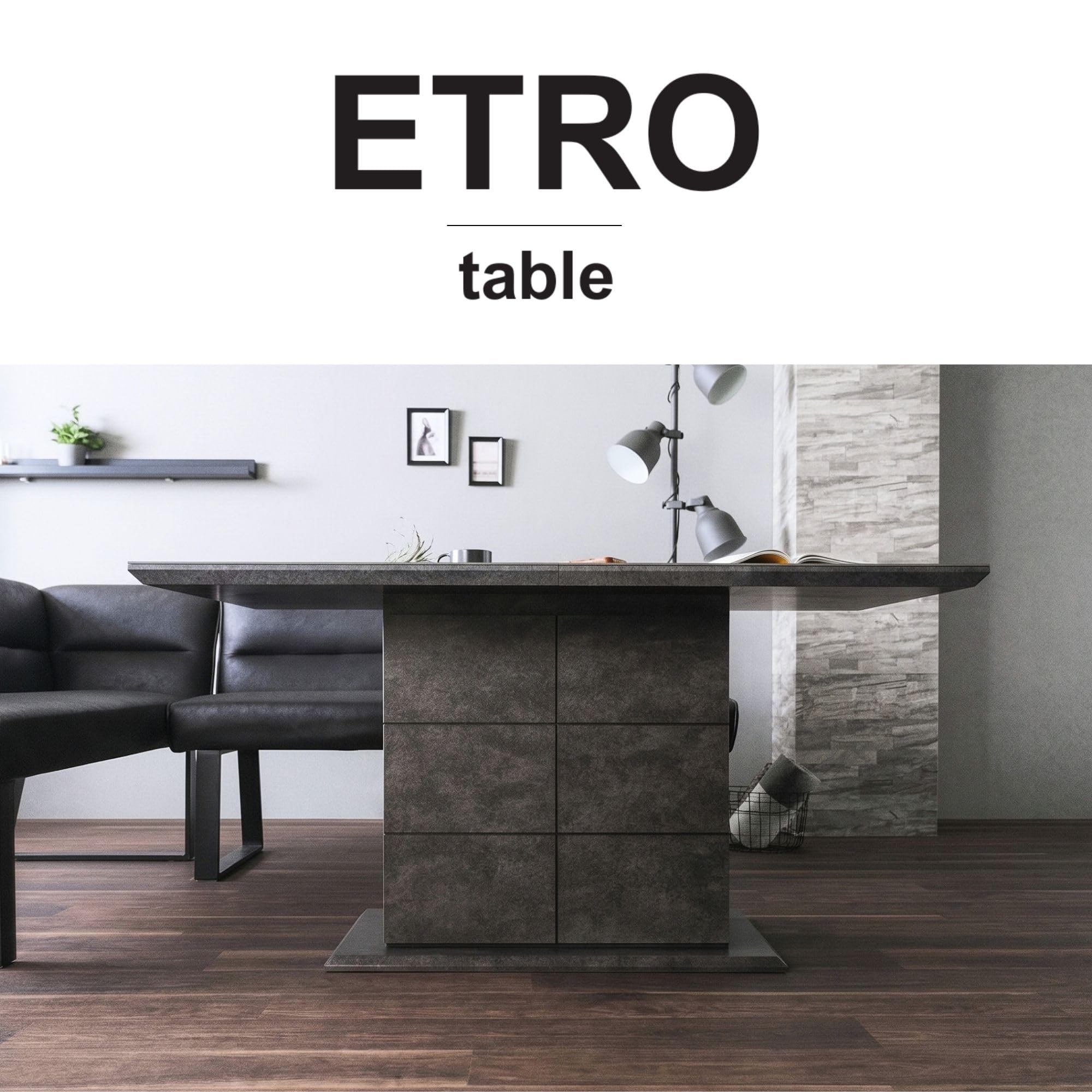 ETRO テーブルセンター Amazon｜キズに強い 耐熱 セラミック セラミック天板 ダイニング